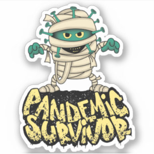 Survivor, Pandemie Survivor,  Aufkleber