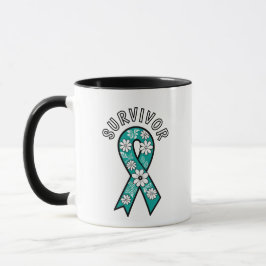 Survivor SA Teal Awareness Ribbon Tasse