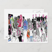 Survivor Salute Postkarte (Vorne/Hinten)