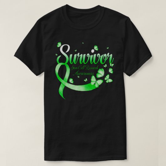Survivor Stammzellen Forschung Sensibilisierung Sc T-Shirt (Design vorne)