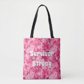 Survivor Strong Pink Camo Tasche (Vorderseite)
