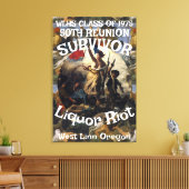 Survivor WLHS 50. WIEDERSEHEN CLASS 1975 Leinwanddruck (Insitu (Wohnzimmer))