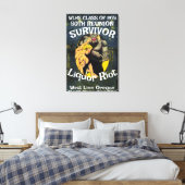Survivor WLHS 50. WIEDERSEHEN CLASS 1975 Leinwanddruck (Insitu (Schlafzimmer))