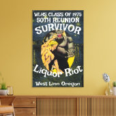 Survivor WLHS 50. WIEDERSEHEN CLASS 1975 Leinwanddruck (Insitu (Wohnzimmer))
