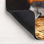 "Survivor" Wolf Mousepad (Ecke)