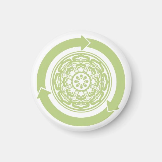 surya_recycle - Magnet (Vorne)