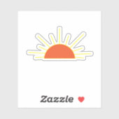 Surya-The Sun God Graphic Art Sticker (Blatt)