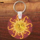 Suryadev : Die Sonne Schlüsselanhänger (Vorderseite)