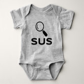 SUS Baby Bodysuit - für den kleinsten Verdächtigen Baby Strampler (Vorderseite)