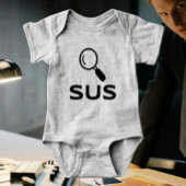 SUS Baby Bodysuit - für den kleinsten Verdächtigen Baby Strampler