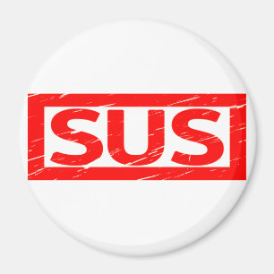 Sus Briefmarke Magnet