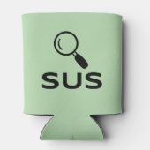 SUS Can Cooler - Suspicious Vibes for Icy Drinks Dosenkühler (Rückseite)