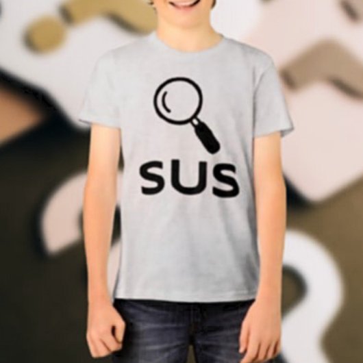 SUS Kids Shirt - Fangen Sie den Verdächtigen im St