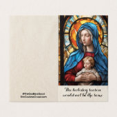 Sus Mary - Atheist Weihnachtskarten - 25pk Kleine (Außenseite Aufgefaltet)