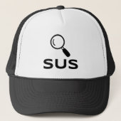 SUS Trucker Hat - verdächtig stylish Truckerkappe (Vorderseite)