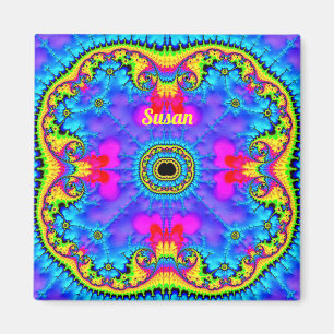 SUSAN ~ 3D-Fraktal Design Fluoro Shades Magnet