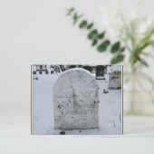 Susan B. Anthony Grave Headstone Postkarte (Stehend Vorderseite)