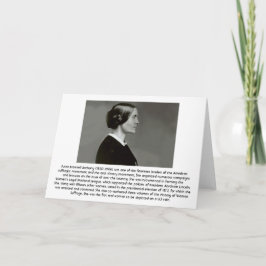 Susan B. Anthony Karte