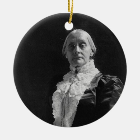 Susan B. Anthony Keramikornament (Vorne)