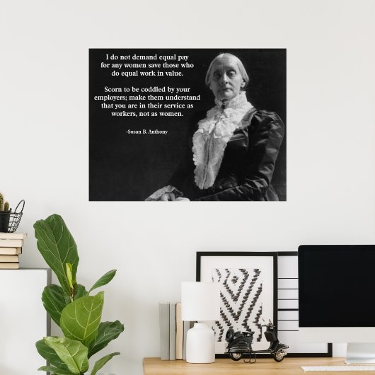 Susan B. Anthony Poster (Heimbüro)