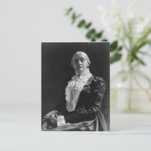 Susan B. Anthony Postkarte (Stehend Vorderseite)