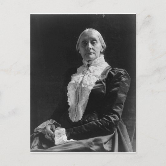 Susan B. Anthony Postkarte (Vorderseite)