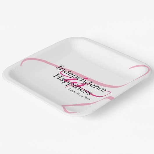 Susan B Anthony Quote Pappteller (Gewinkelt)