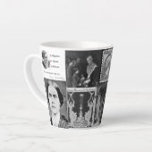 Susan B Anthony Suffrage Collage Feminist Milchtasse (Linke Ecke)