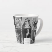 Susan B Anthony Suffrage Collage Feminist Milchtasse (Rechte Ecke)