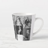 Susan B Anthony Suffrage Collage Feminist Milchtasse (Rechts)