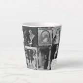 Susan B Anthony Suffrage Collage Feminist Milchtasse (Vorderseite)