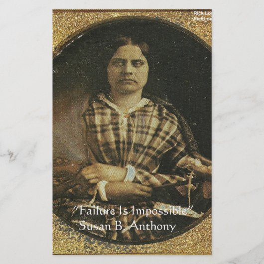 Susan B Anthony Wisdom Zitate Geschenke & Karten (Vorderseite)