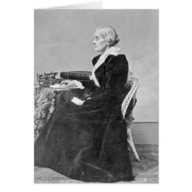 Susan Brownell Anthony (Vorne)