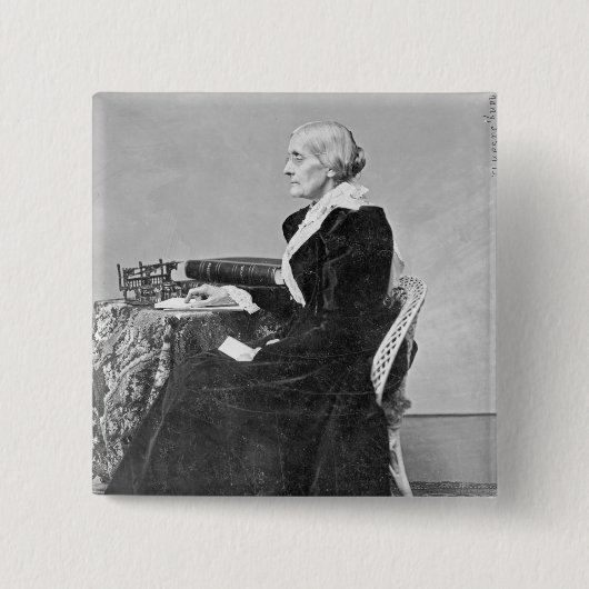 Susan Brownell Anthony Button (Vorderseite)