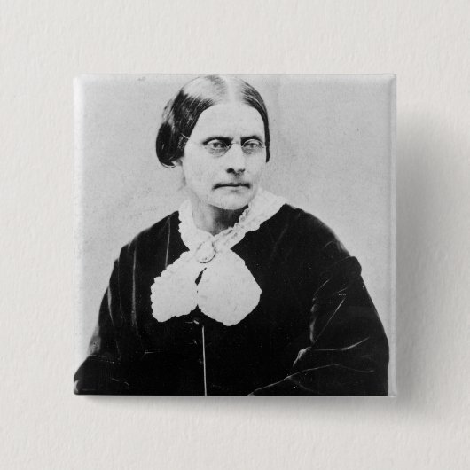 Susan Brownell Anthony c.1871 Button (Vorderseite)
