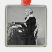 Susan Brownell Anthony Silbernes Ornament (Vorne)