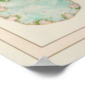 Susan Butterfly mit französischer Mat Print Poster (Ecke)