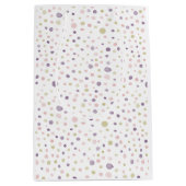 Susan Confetti Watercolor Dots Geschenktasche Mittlere Geschenktüte (Vorderseite)