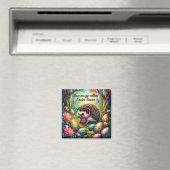 SUSAN ~ Igel auf Ostereiersuche ~ Magnet (In Situ (Geschirrspüler))