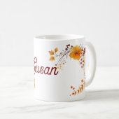 Susan, just for Susan floral design,  Kaffeetasse (VorderseiteRechts)