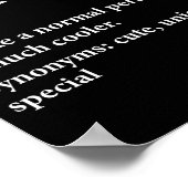 Susan Name Definition Lustig D Poster (Ecke)