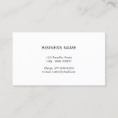 SUSAN Name Pilates Instructor Business Card Visitenkarte (Rückseite)