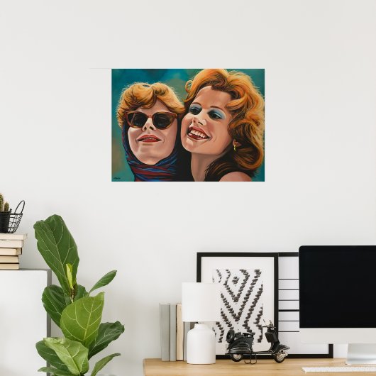 Susan Sarandon und Geena Davies alias Thelma und L Poster (Heimbüro)