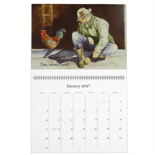 Susan Shaffers Kunstkalender Kalender (Jan 2027)