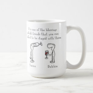 Susan und Debbie Kaffeetasse