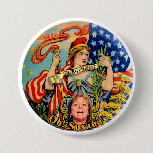 Susana Martinez für Präsidenten 2016 Button (Vorderseite)
