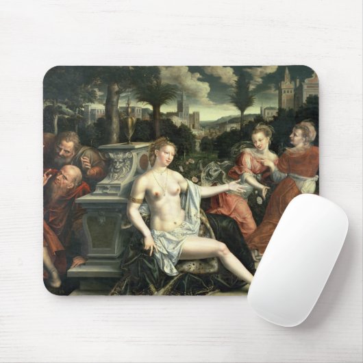 Susanna und die Ältesten, 1567 Mousepad (Mit Mouse)