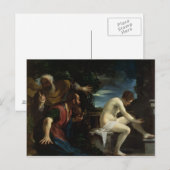 Susanna und die Ältesten Postkarte (Vorne/Hinten)