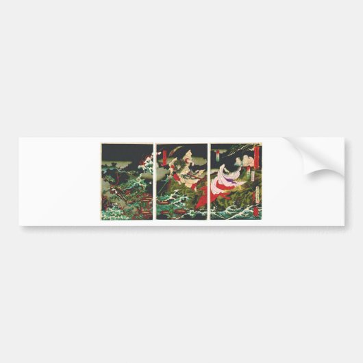 Susano, das die Yamata-keine-Orochi CA1870s tötet Autoaufkleber (Vorne)