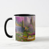 Susans Morning Tea Personalisiert anpassbar Tasse (Links)